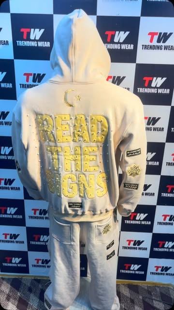 Trending Wear branded cotton fleece sweatsuit