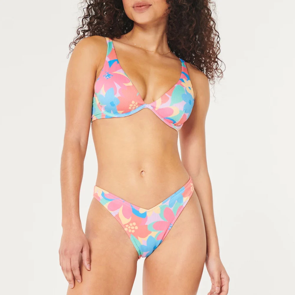 Two-piece bikini swimwear design reference, style 11000027007385