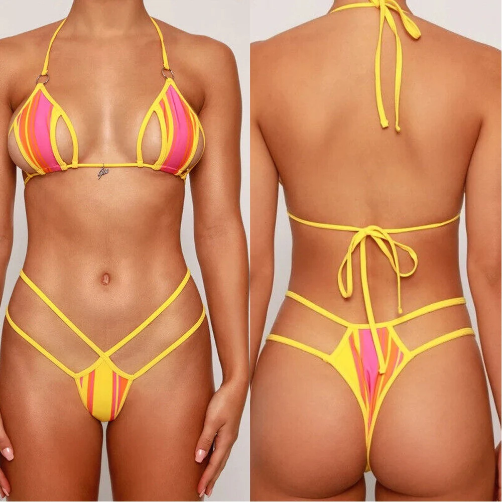 Two-piece bikini swimwear design reference, style 12000000520037