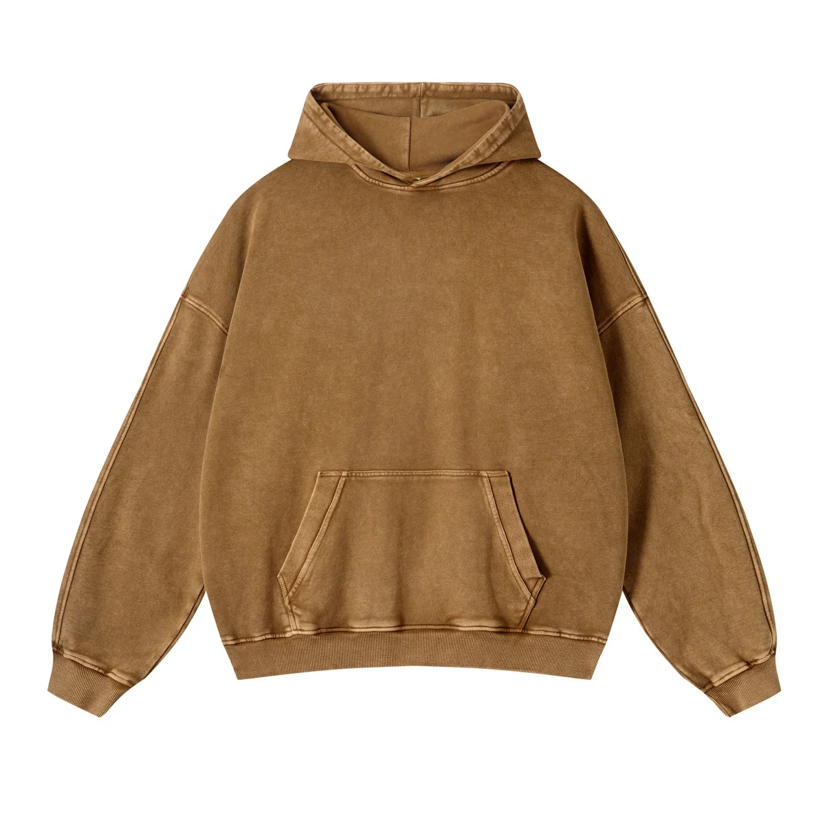Custom Vintage Hip-Hop Washed Hooded Sweatshirt Pullover Distressed Heavyweight Oversize Top for Men Causal, hoodie design reference, image 5