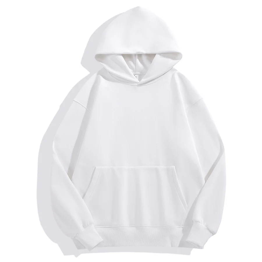 Custom Logo 500GSM Heavyweight Hoodie Unisex Winter Lamb Wool Pullover Oversized Thick Fleece Sweatshirt, hoodie design reference, image 1