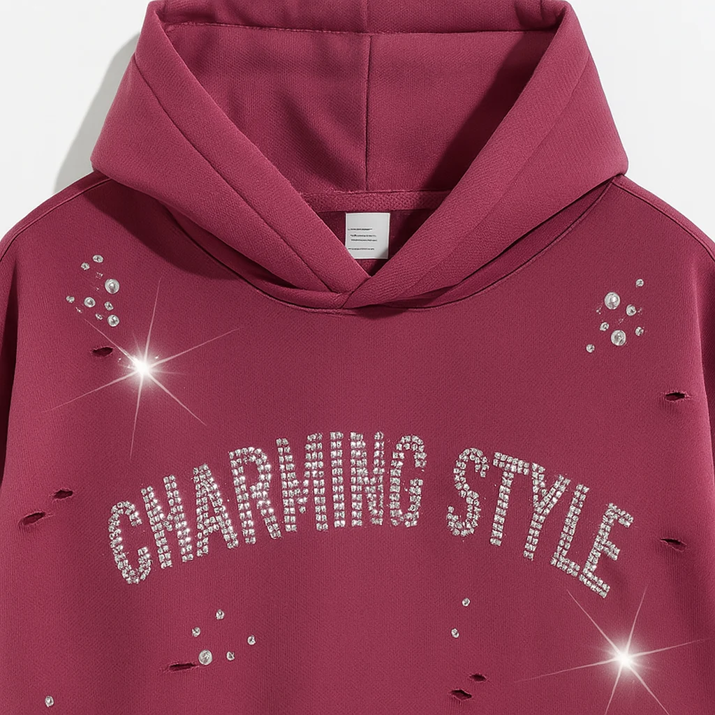 Custom Logo Mens Oversized Fleece Hoodie Heavyweight Spray Ash Apricot Pullover Collar Vintage Effect Drop, hoodie design reference, image 3