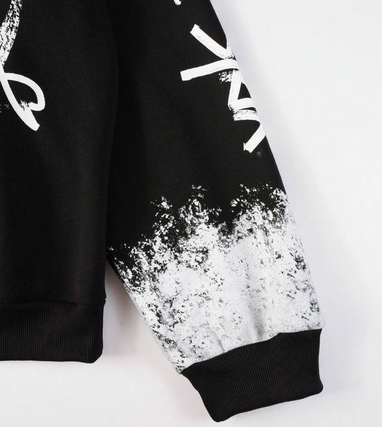 Trending Men's Vintage Handmade Print Hoodie Men Streetwear Pullover With Oversized Fit and Wrist-Length, hoodie design reference, image 4